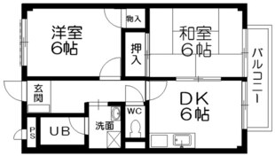 リバティハウス守山の物件間取画像